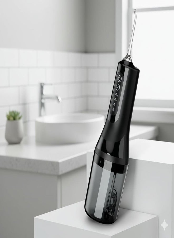 Axtella Cordless Water Flosser for Teeth Cleaning Portable Rechargeable Oral Irrigator with 4 Nozzles, 4 Modes & 256ml Tank Waterproof, USB Charging, Travel-Friendly & Ideal for Daily Oral Care - Image 1